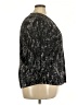 Chico's 100% Polyester Black 3/4 Sleeve Top Size XXL (4) - photo 4