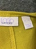 Logo Layers Yellow Casual Dress Size XL - photo 7