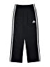 Adidas 100% Polyester Black Track Pants Size 8 - photo 1