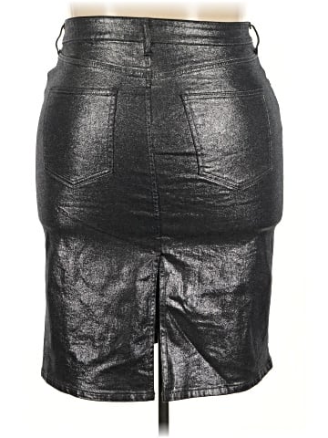 Gap Faux Leather Skirt (view 2)