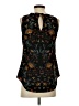 CAbi 100% Polyester Black Sleeveless Blouse Size XS - photo 2