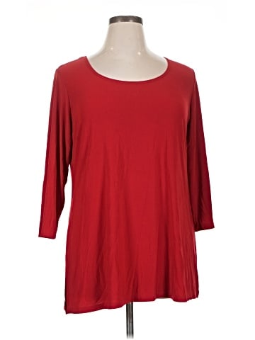 Slinky Brand 3/4 Sleeve Top (view 1)