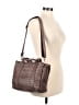 Bolsa Nova 100% Leather Stripes Gray Leather Satchel One size - photo 2