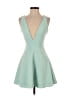 NBD Solid Teal Cocktail Dress Size XS - photo 1