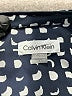 Calvin Klein 100% Polyester Houndstooth Blue Long Sleeve Blouse Size XS - photo 7