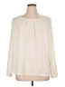 Lane Bryant Outlet 100% Polyester Ivory Long Sleeve Blouse Size 14 - 16 Plus - photo 1