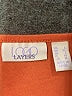 Logo Layers Orange Casual Dress Size L - photo 7