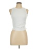 OQQ White Ivory Sleeveless Top Size L - photo 1