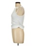 OQQ White Ivory Sleeveless Top Size L - photo 5