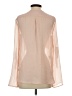 Ann Taylor LOFT 100% Polyester Pink Long Sleeve Blouse Size S - photo 2