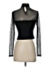 Alex & Sophia Black Long Sleeve Top Size XS - photo 2
