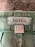 Fossil Solid Green Shorts Size 6 - photo 3