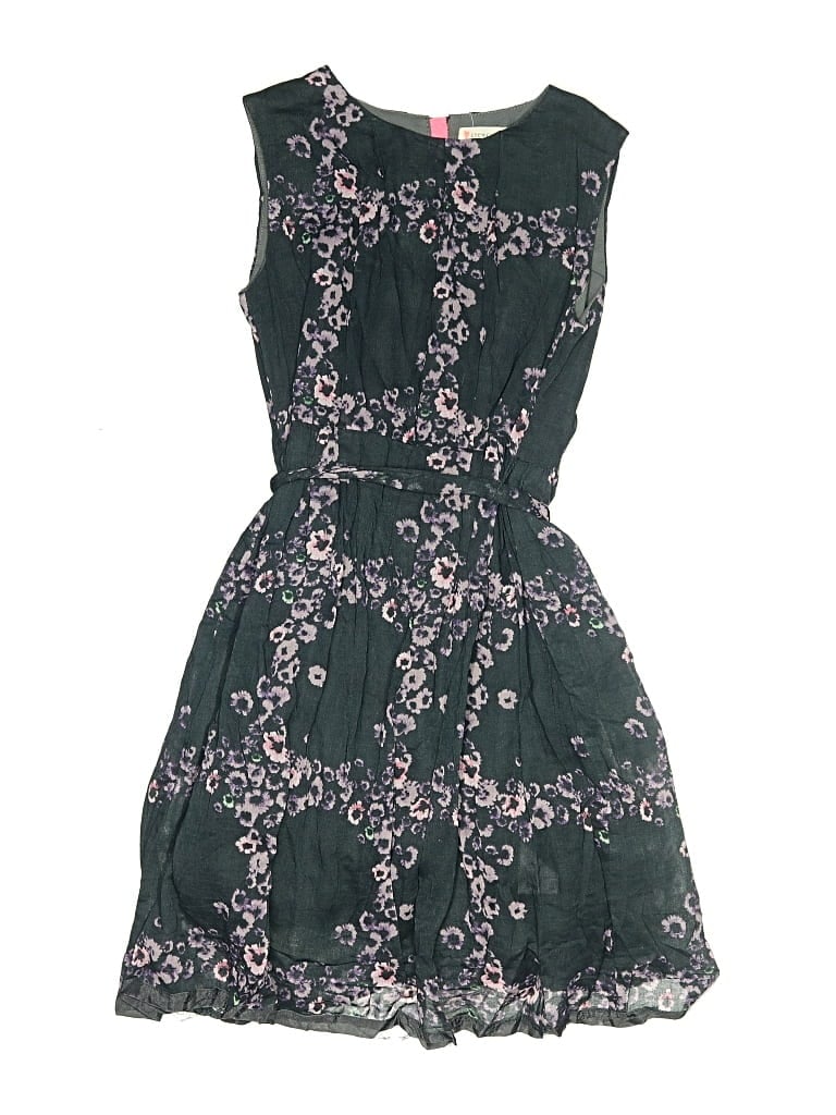 Pre-owned Crewcuts Kids' Dress In Green
