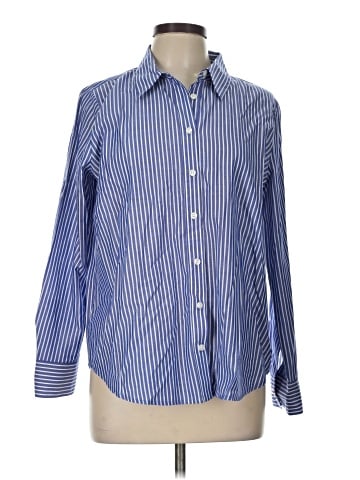Ann Taylor Long Sleeve Button-Down Shirt (view 1)