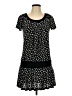 Assorted Brands Polka Dots Black Casual Dress Size L - photo 1