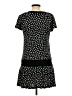 Assorted Brands Polka Dots Black Casual Dress Size L - photo 2
