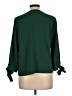 CeCe Green Long Sleeve Blouse Size L (petite) - photo 2