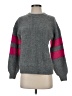 John & Jenn Color Block Gray Pullover Sweater Size XS - photo 1