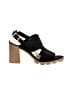 a.n.a. A New Approach Black Sandals Size 10 - photo 1