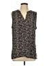 Ann Taylor LOFT Black Sleeveless Blouse Size L - photo 1