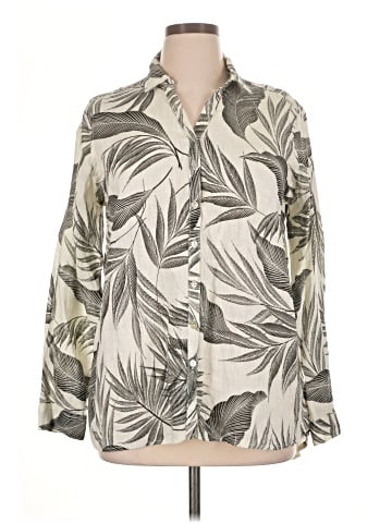 Tahari Long Sleeve Blouse (view 1)