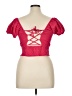Sim & Sam 100% Cotton Pink Short Sleeve Top Size XL - photo 2