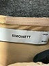 SIMONETT Tan 3/4 Sleeve Blouse Size L - photo 7