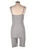 Gap - Maternity Solid Gray Romper Size Lg Maternity - photo 2