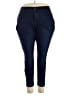 wonderly 100% Cotton Solid Blue Jeggings Size 24 - photo 1