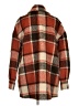 Avec Les Filles Plaid Brown Coat Size M - photo 2