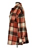 Avec Les Filles Plaid Brown Coat Size M - photo 5