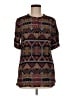 Pendleton 100% Viscose Brown Short Sleeve Blouse Size 8 - photo 1