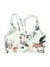 Shein Floral Ivory Swimsuit Top Size 6 - photo 1
