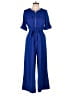 Shelby & Palmer Solid Blue Jumpsuit Size 12 - photo 1