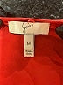 Joie 100% Silk Red Blouse Size M - photo 7