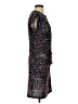 Originality Animal Print Black Casual Dress Size XS - photo 4