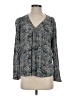 Hinge 100% Rayon Gray Long Sleeve Blouse Size XS - photo 1