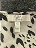 Joie 100% Silk Animal Print Tan Blouse Size XS - photo 7
