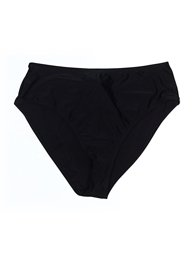 Pre-owned Unbranded Swimsuit Bottoms In Black