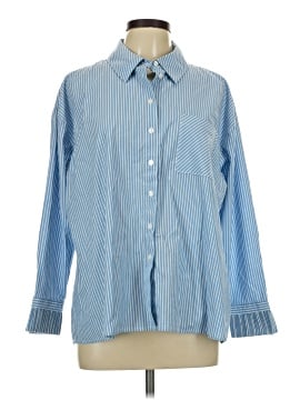 Attitudes by Renee Long Sleeve Button-Down Shirt (view 1)