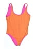 Rip Curl Color Block Orange One Piece Swimsuit Size XL - photo 1