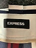 Express 100% Polyester Stripes Burgundy Casual Pants Size 00S - photo 7