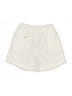 Unbranded 100% Polyester Solid Ivory White Athletic Shorts Size M - photo 2