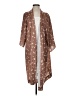 Saltwater LUXE Brown Kimono Size S - photo 1