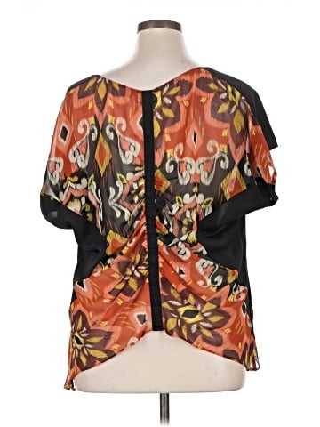 Allen B. by Allen Schwartz Short Sleeve Blouse (view 2)