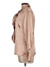 BCBGMAXAZRIA Solid Tan Long Sleeve Blouse Size L - photo 5
