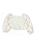 Zara White 3/4 Sleeve Blouse Size 8 - photo 2