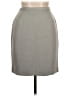 Kenar Solid Gray Formal Skirt Size 10 Petite - photo 1