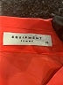 Equipment 100% Silk Orange Sleeveless Silk Top Size XS - photo 7