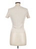 Zara Ivory Short Sleeve Turtleneck Size M - photo 2